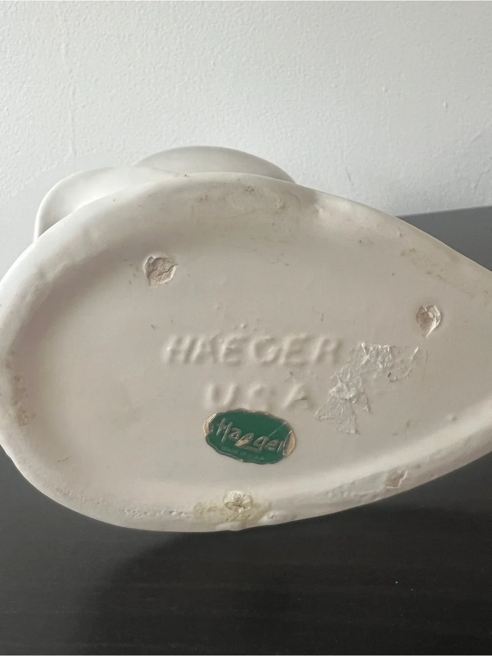 Haeger Pottery Leaf Vase